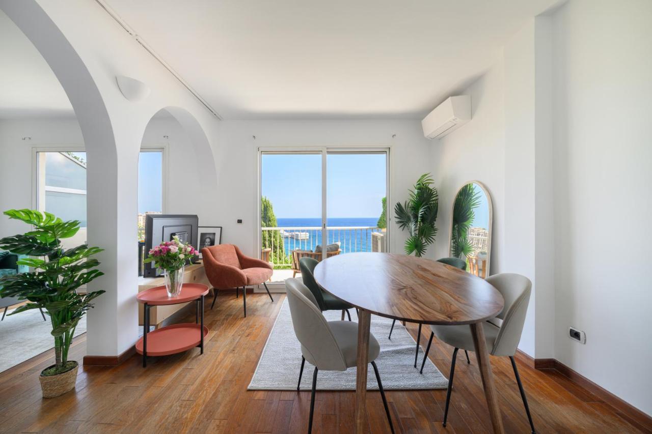 Proche Monaco, Vue Mer Et Acces A La Plage Saint-Antoine  Екстериор снимка