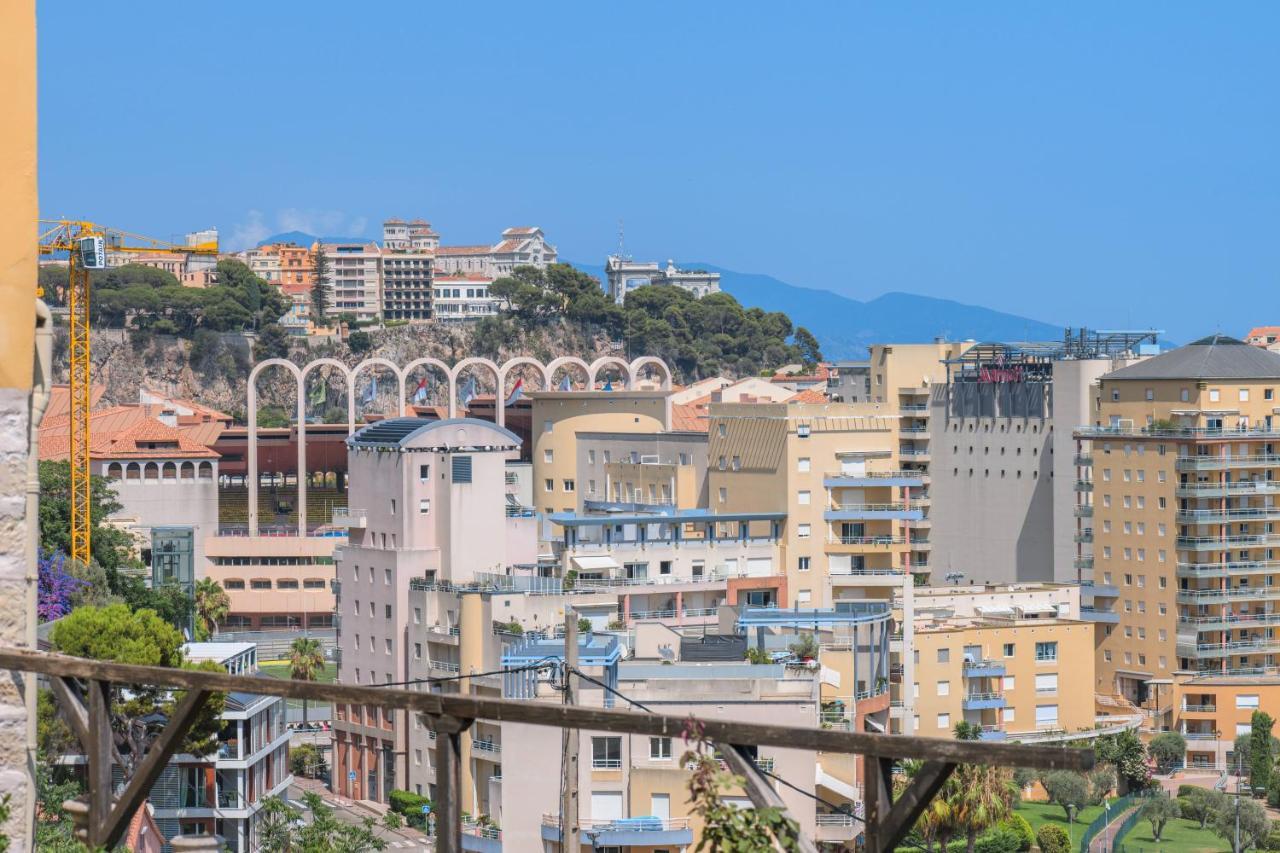 Proche Monaco, Vue Mer Et Acces A La Plage Saint-Antoine  Екстериор снимка