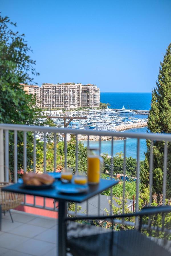 Proche Monaco, Vue Mer Et Acces A La Plage Saint-Antoine  Екстериор снимка