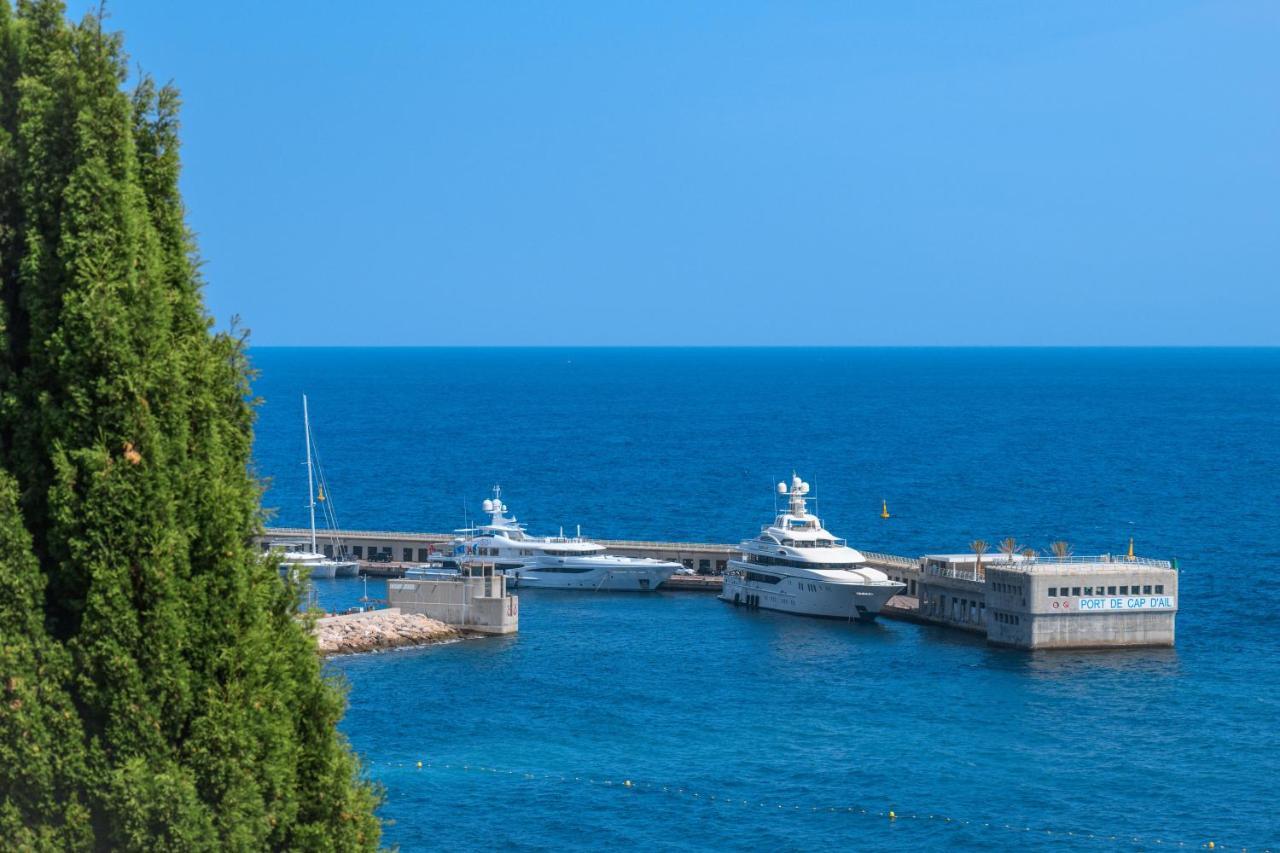 Proche Monaco, Vue Mer Et Acces A La Plage Saint-Antoine  Екстериор снимка
